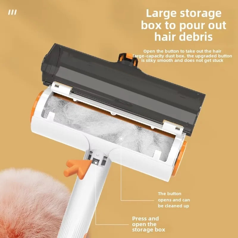 Shedwell Reusable Fur Roller - large storage chamber press to empty
